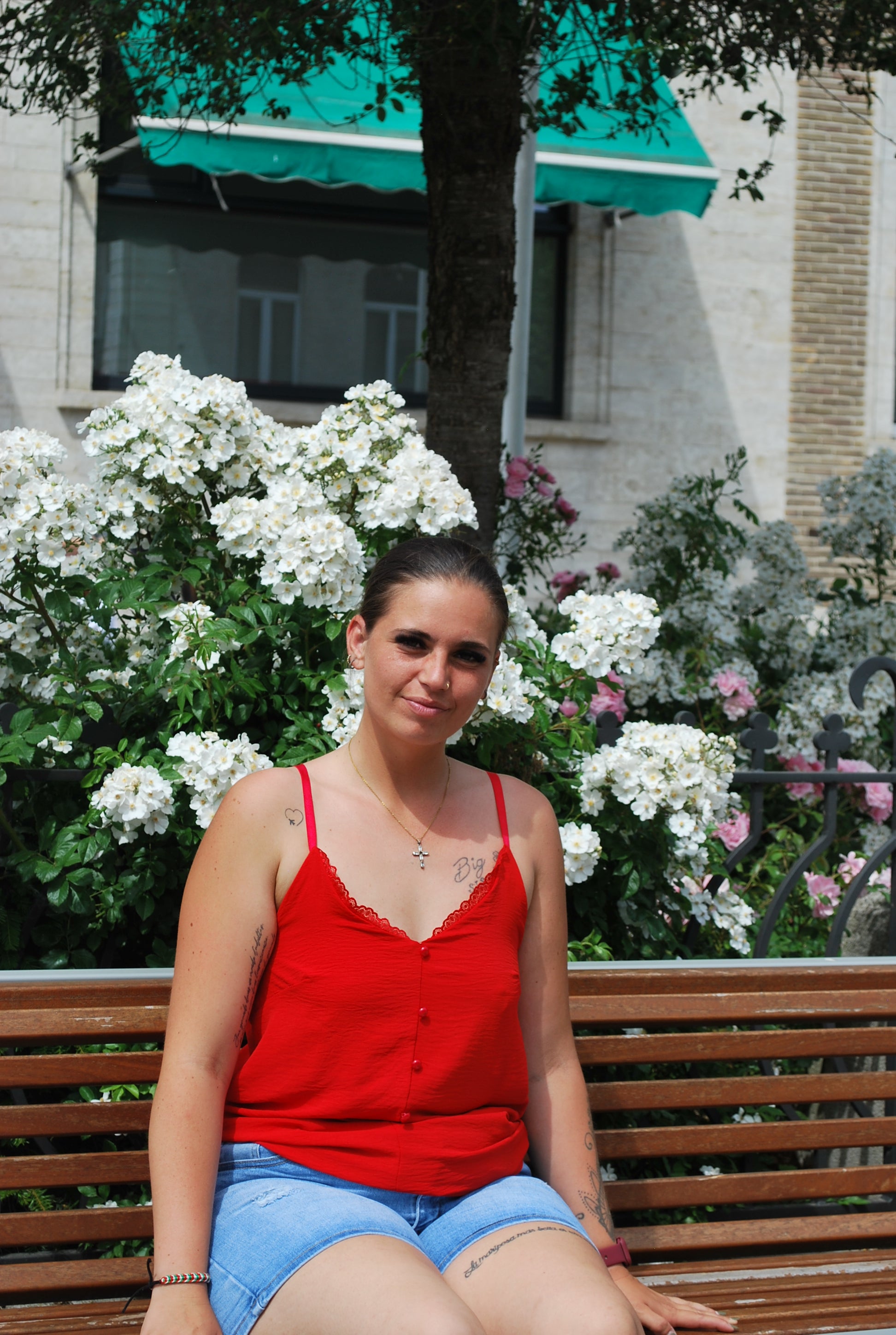 Top - Aurore - Rouge