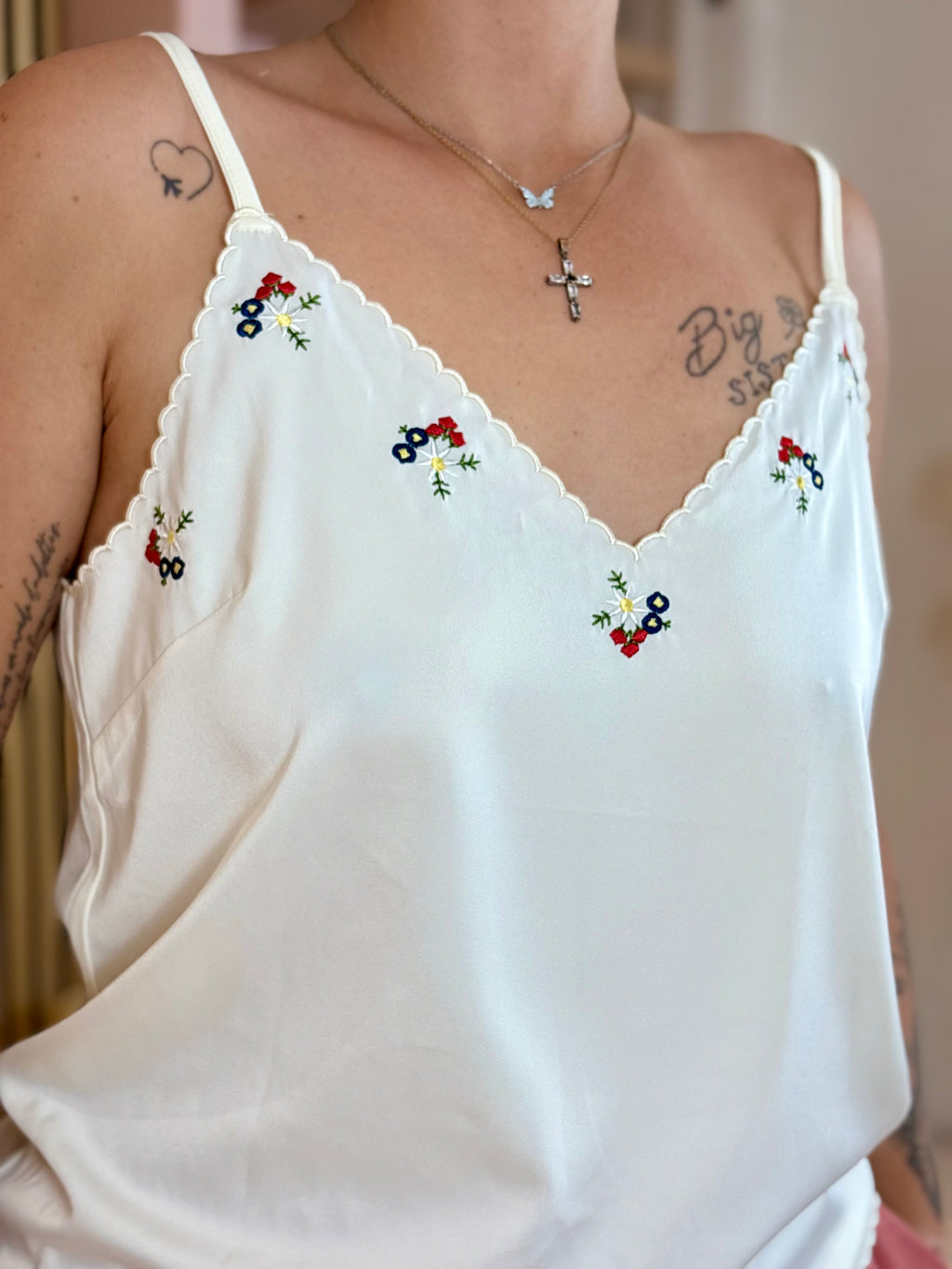 Top - Julie - Blanc