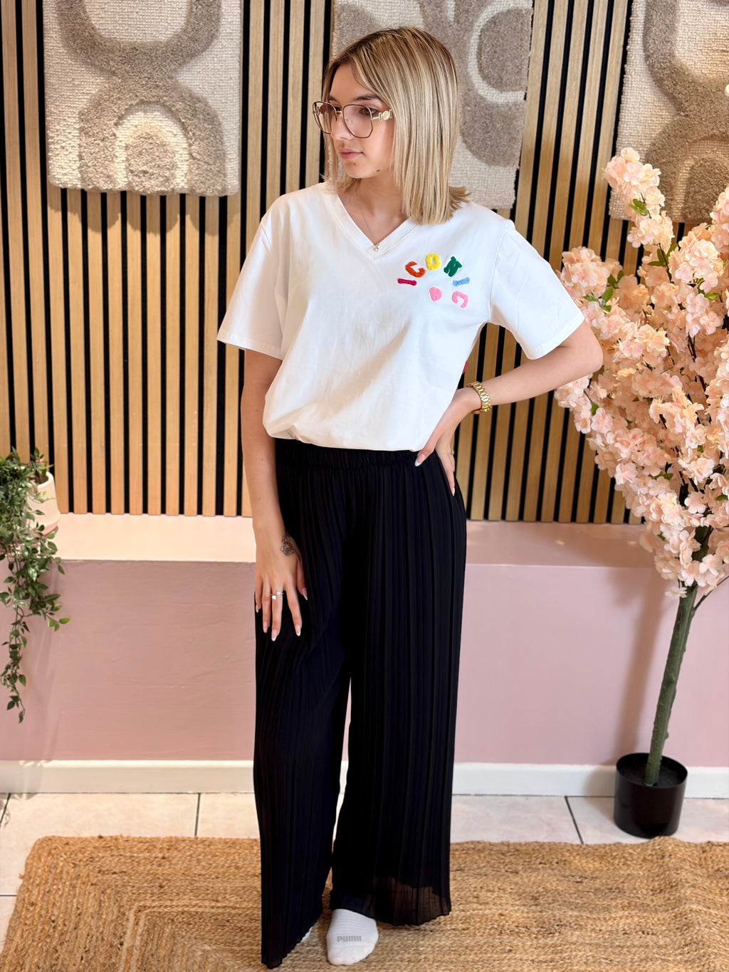 T-shirt - Elisa - Blanc