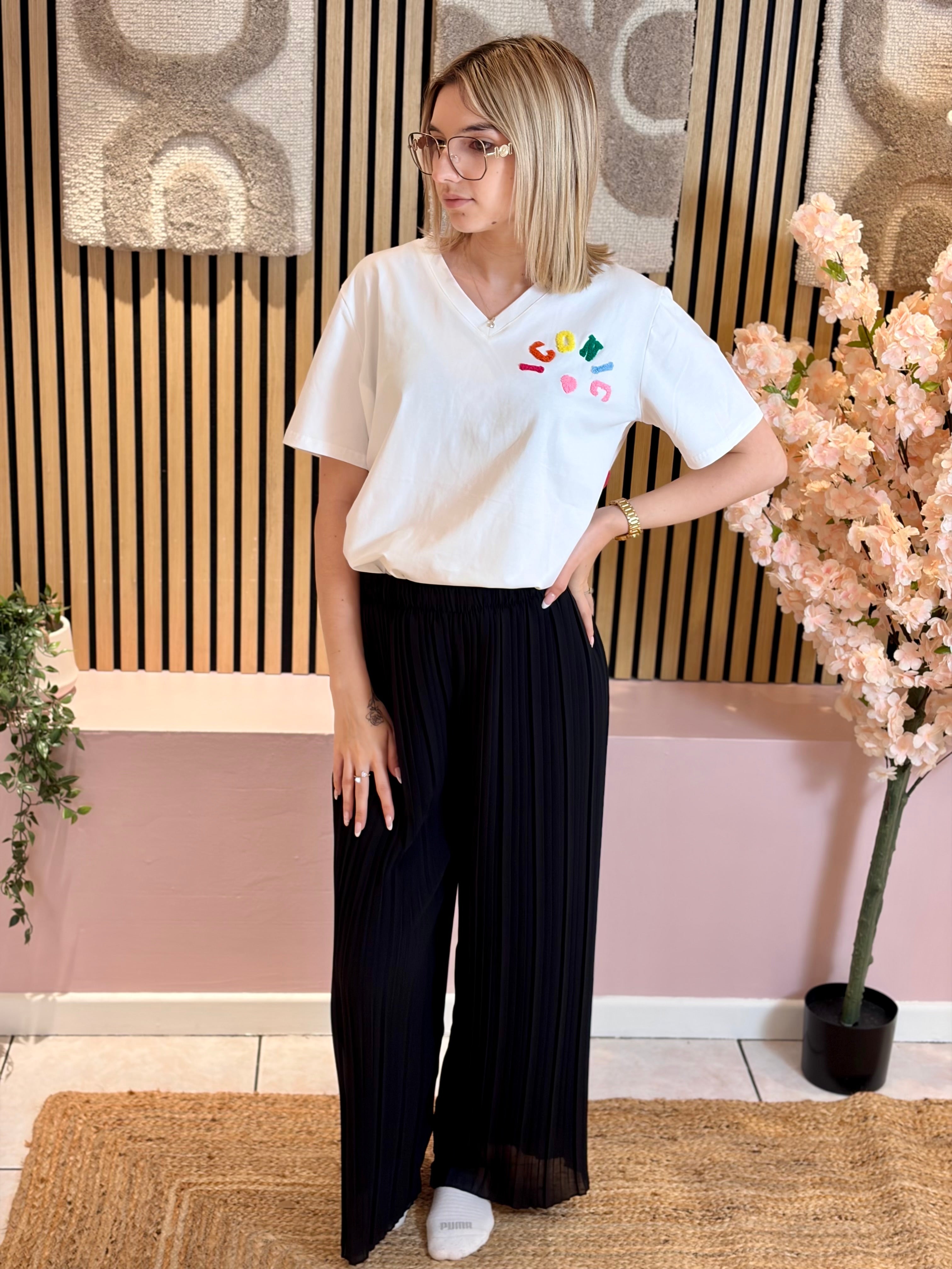 T-shirt - Elisa - Blanc
