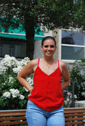 Top - Aurore - Rouge