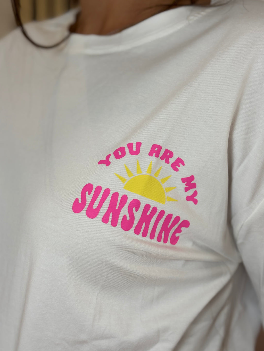 T-shirt - Sunshine - Blanc
