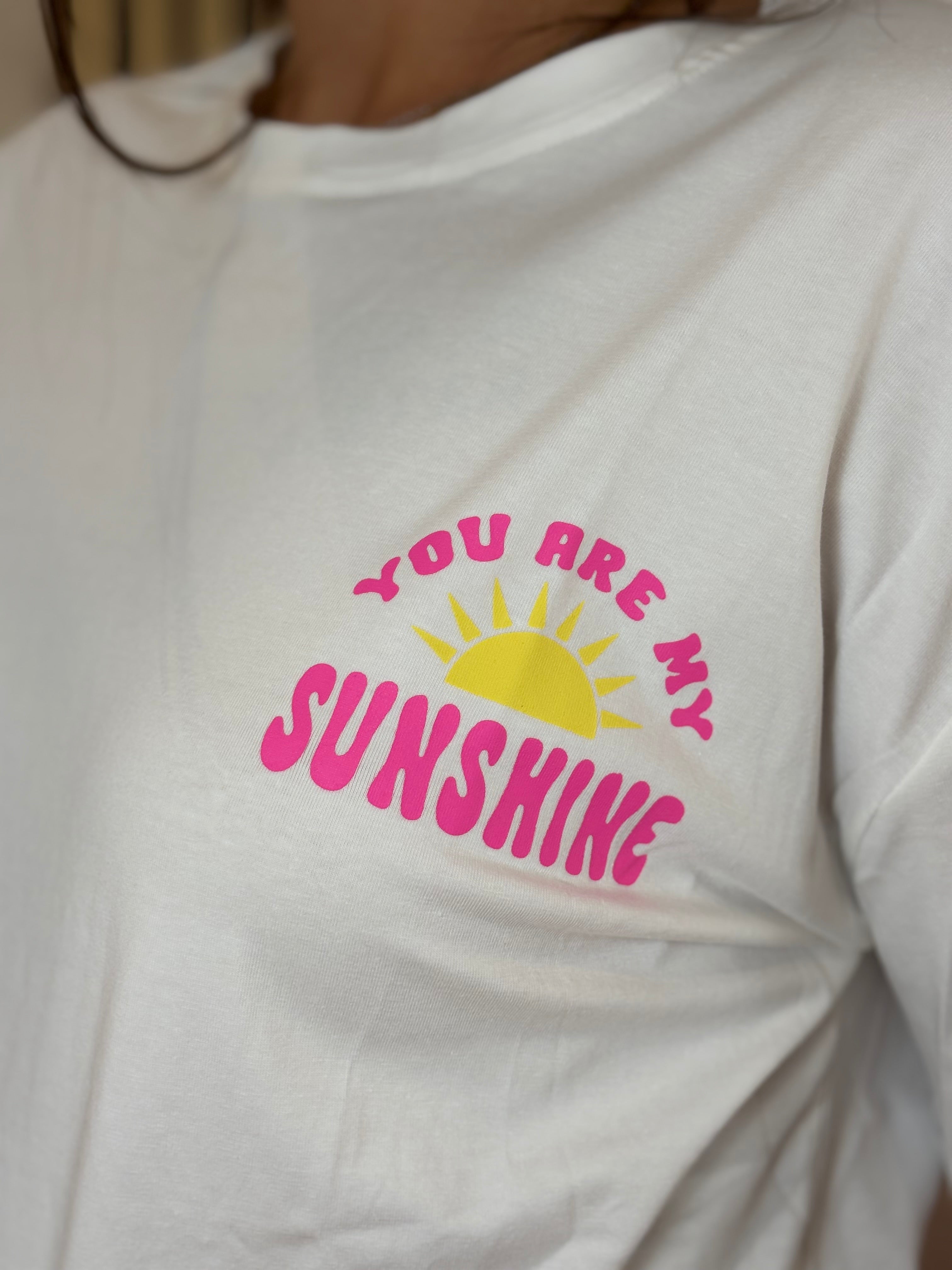 T-shirt - Sunshine - Blanc