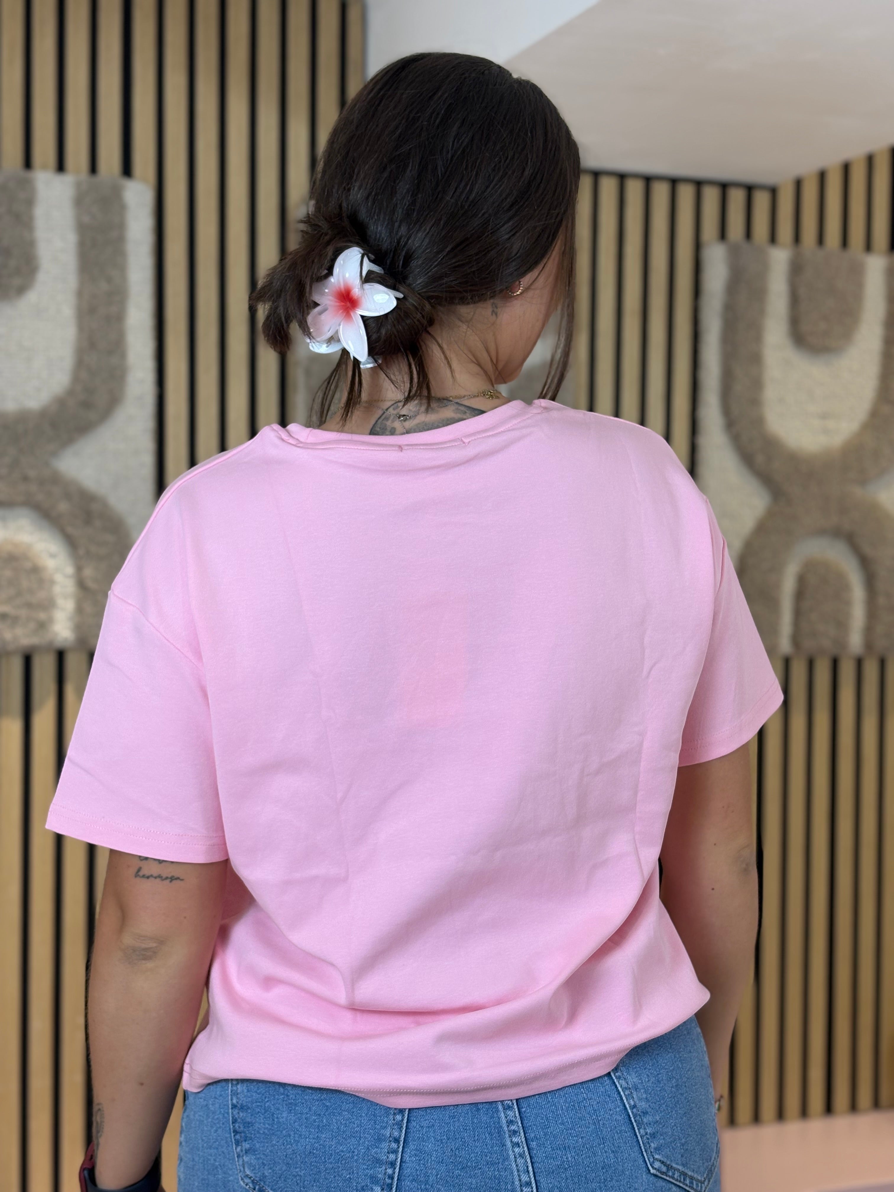 T-shirt - Eleonore - Rose