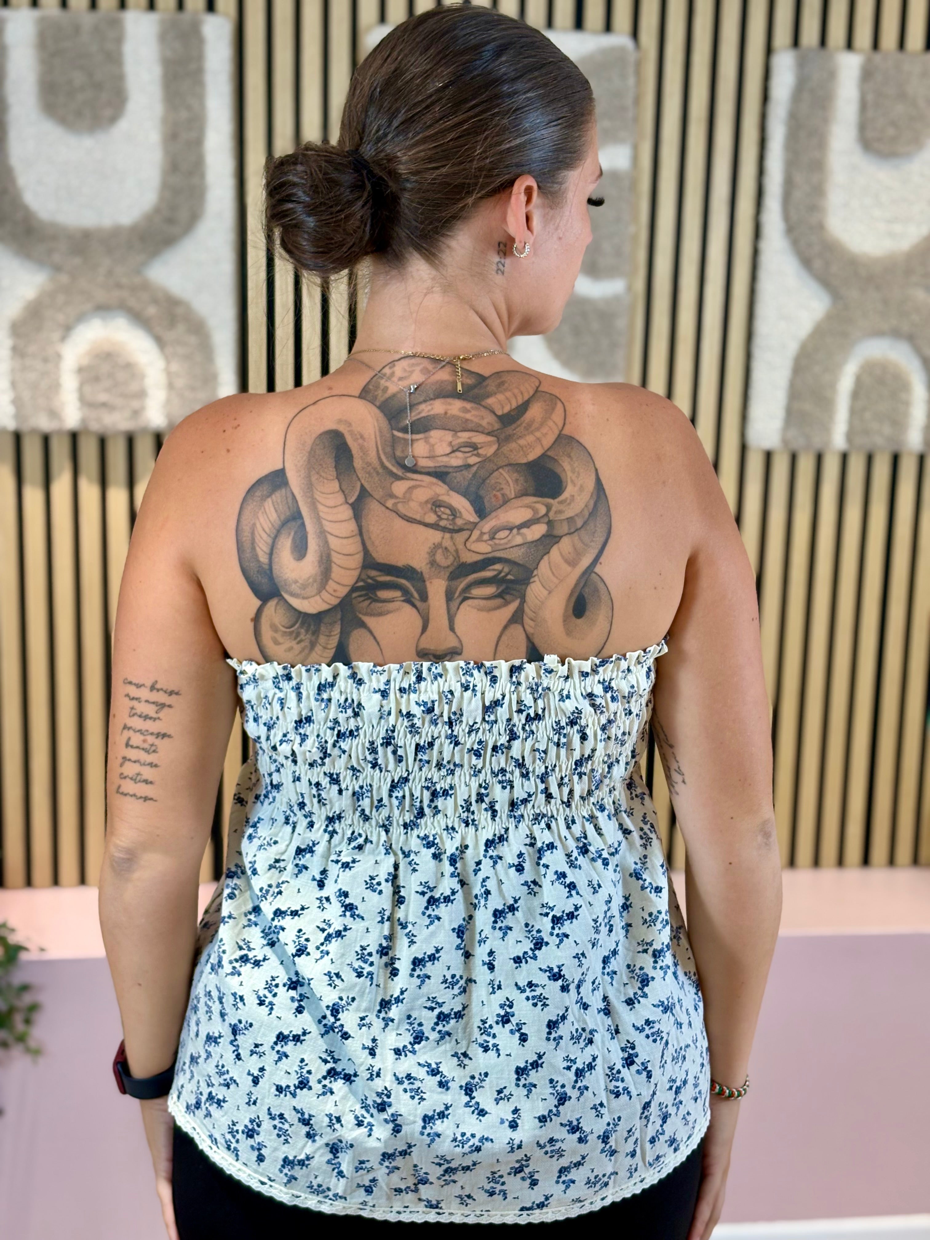 Top - Mathilde - Bleu