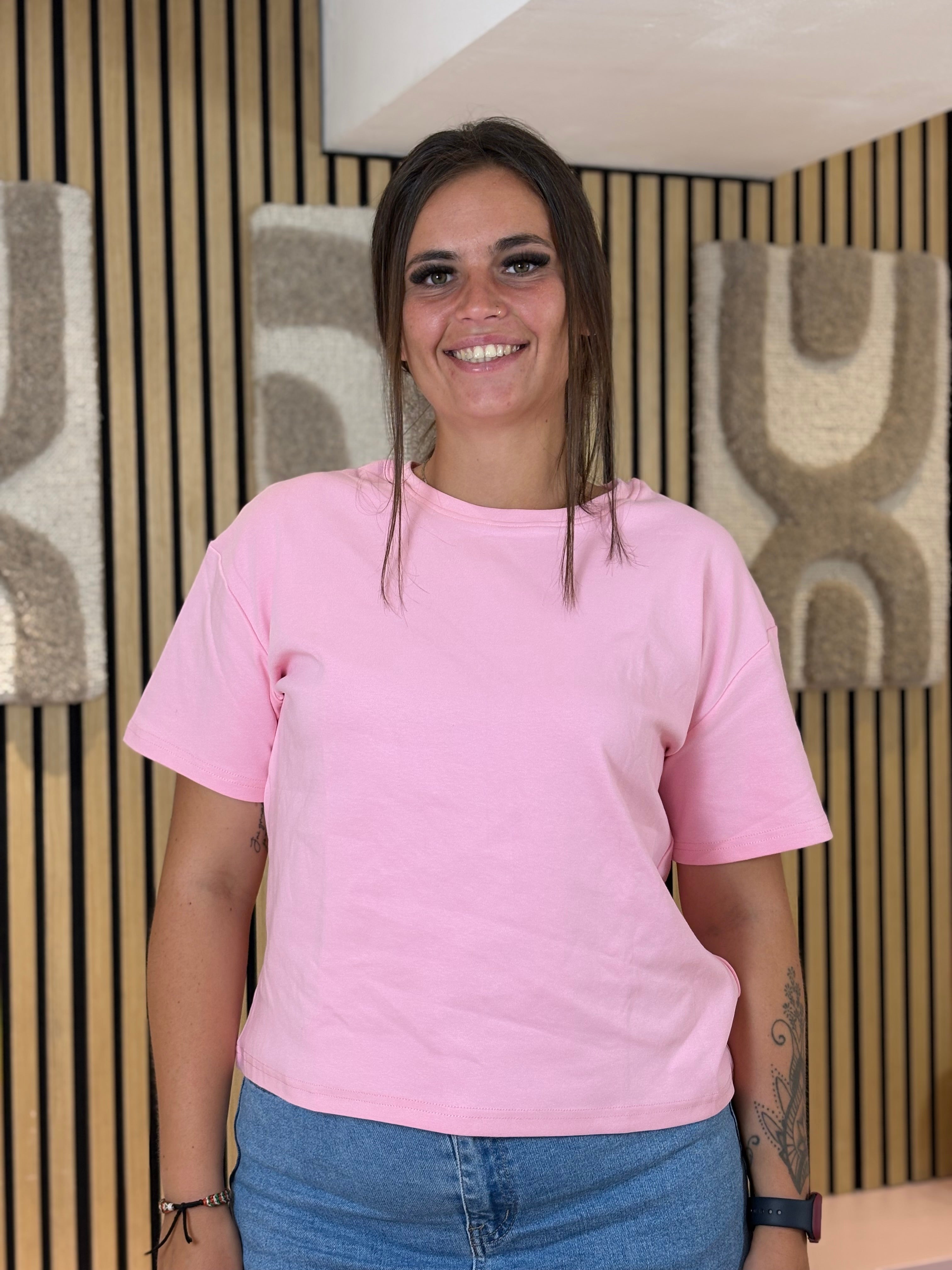 T-shirt - Eleonore - Rose
