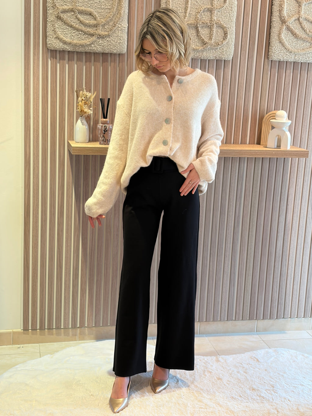 Gilet - Helena - Écru