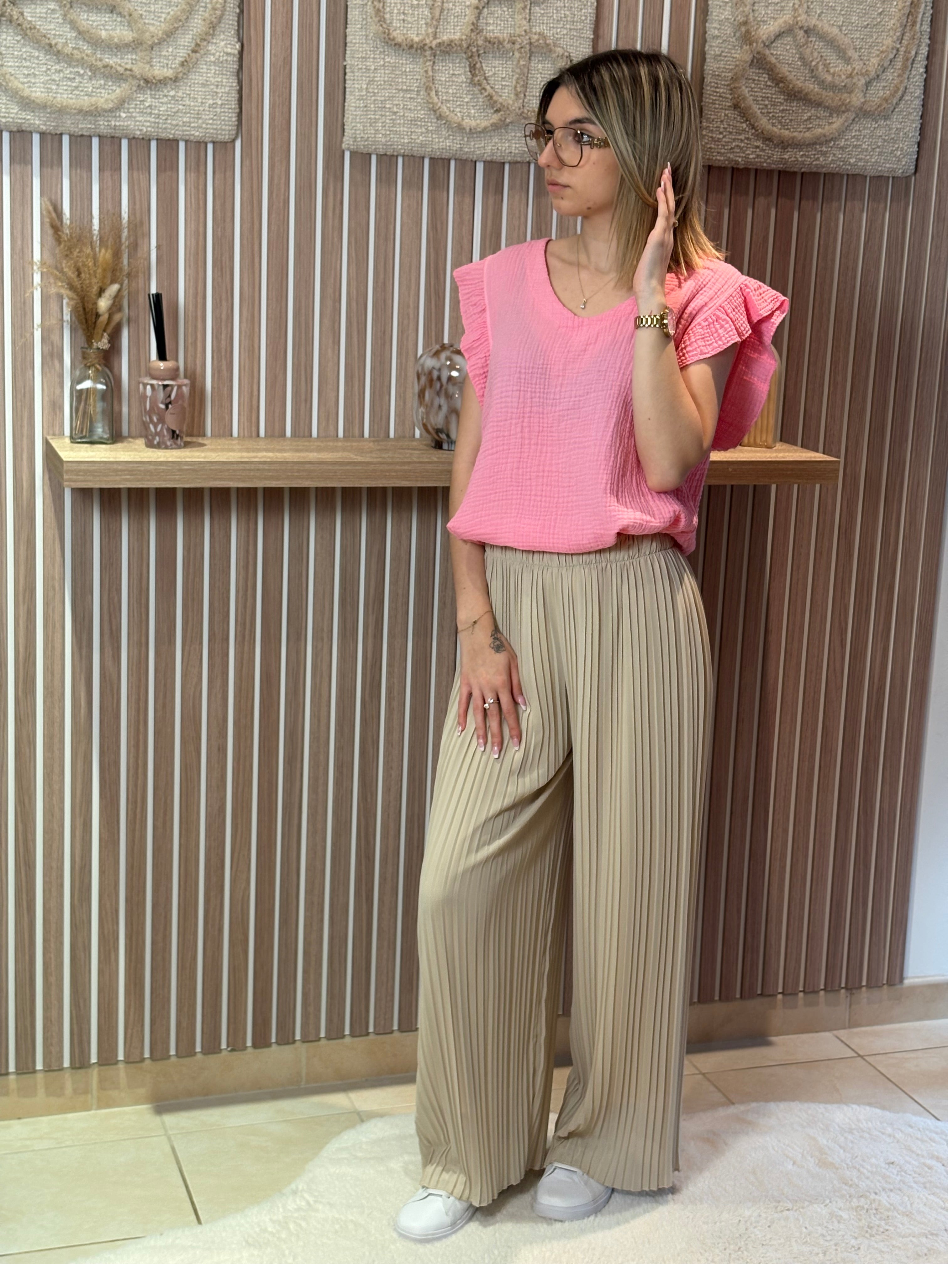 Blouse - Alba - Blush