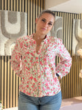 Chemise - Lily - Rose fleuri