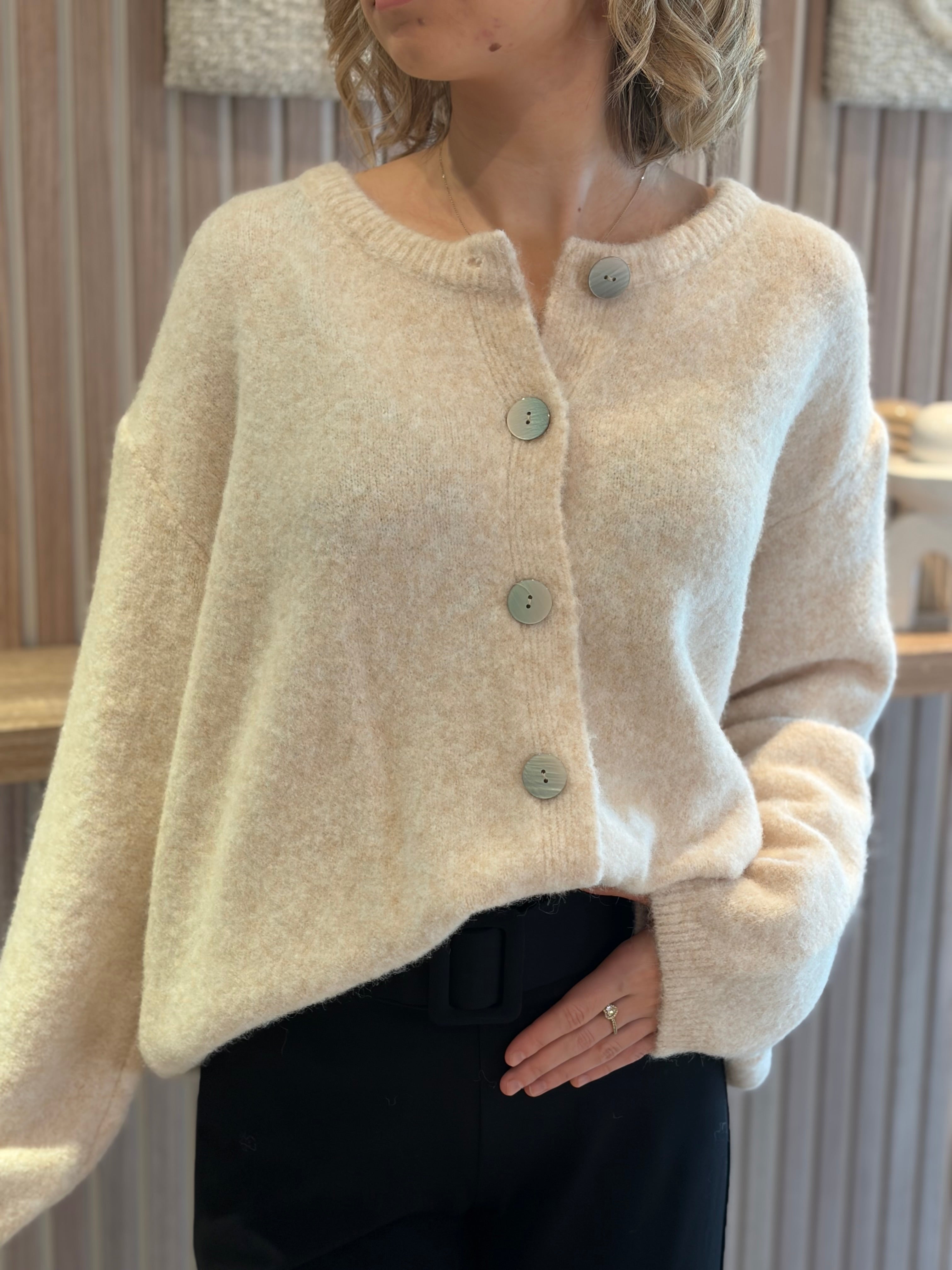 Gilet - Helena - Écru