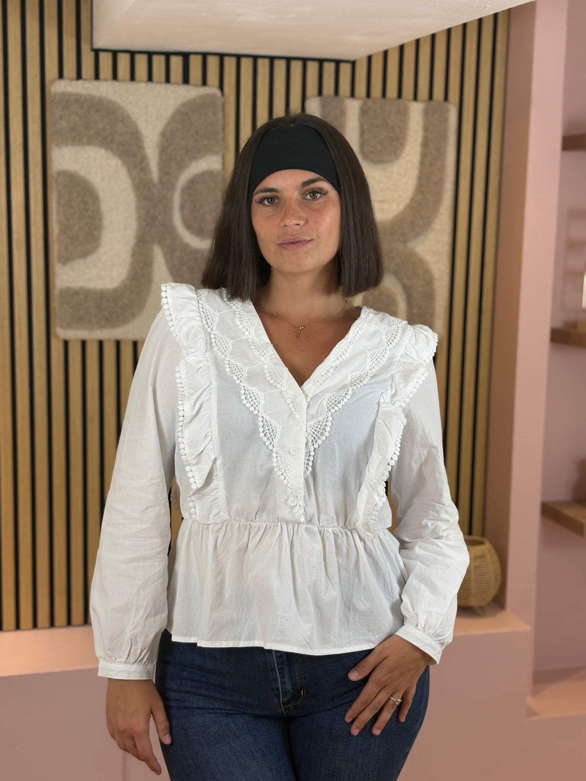Blouse - Charlie - Blanc