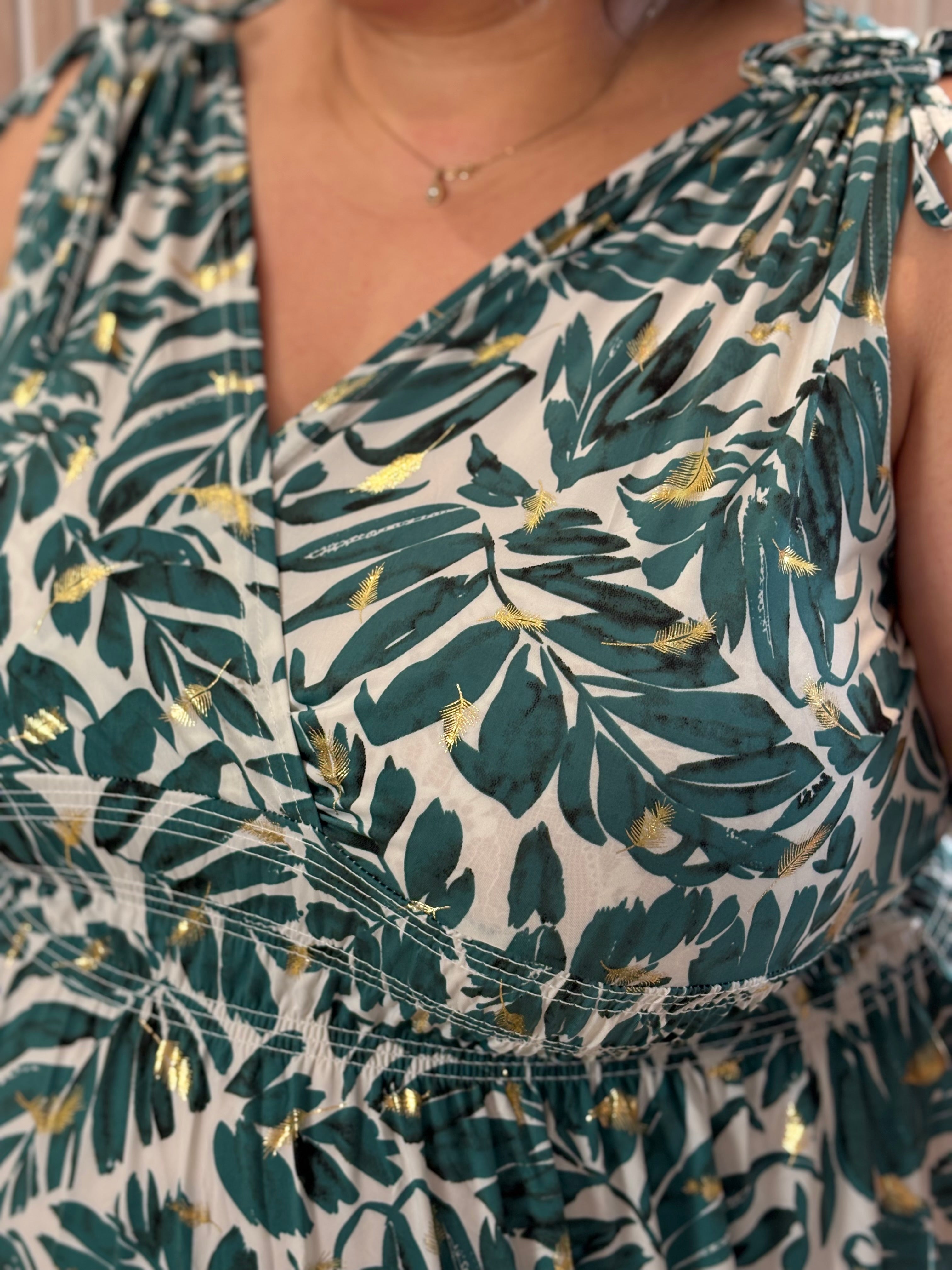 Robe Longue - Luna - Verte