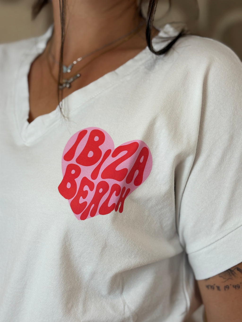 T-shirt - Ibiza - Blanc