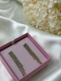 Boucle d'oreille - Rose - Doré