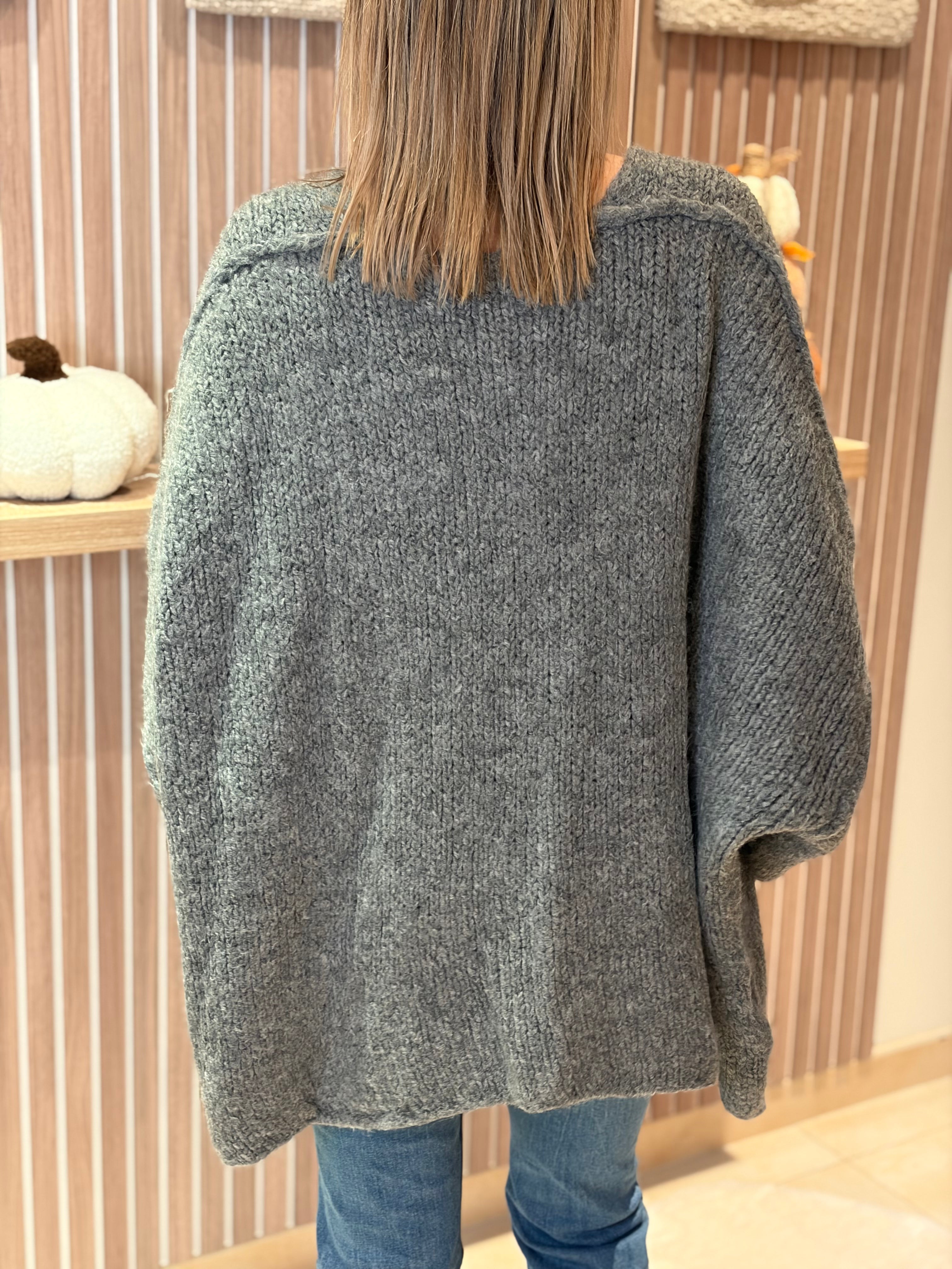 Gilet - Romy - Gris Foncé